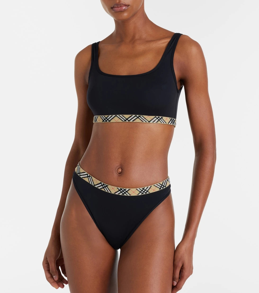 Burberry - Burberry Check bikini top