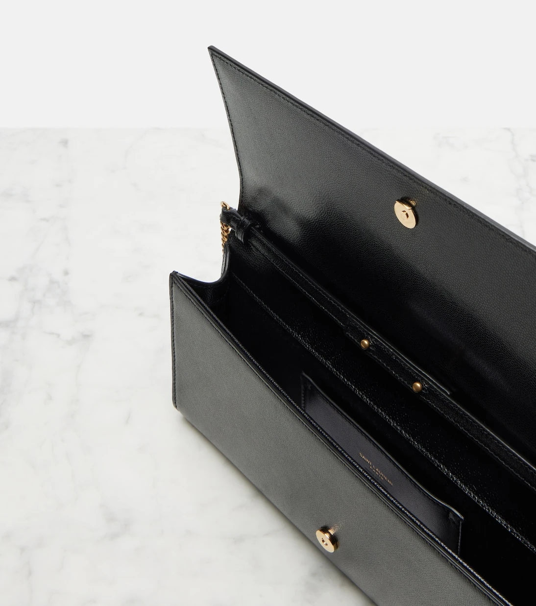 Saint Laurent - Kate leather clutch