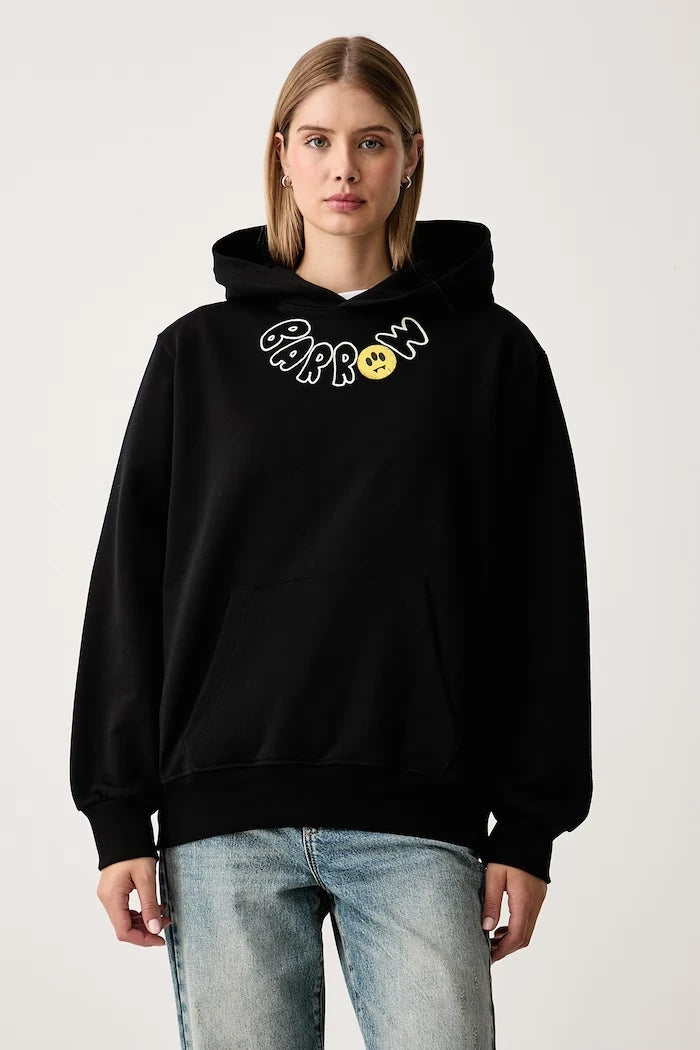 Pamuklu kapüşonlu sweatshirt