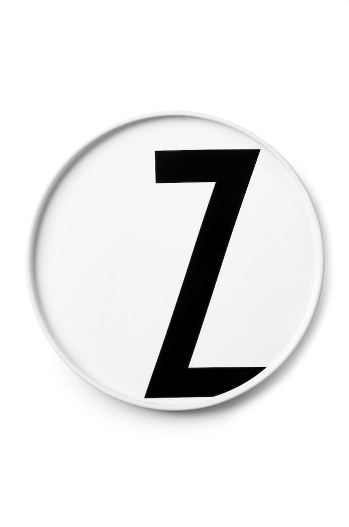 Десертна чиния Design Letters A-Z 20 cm