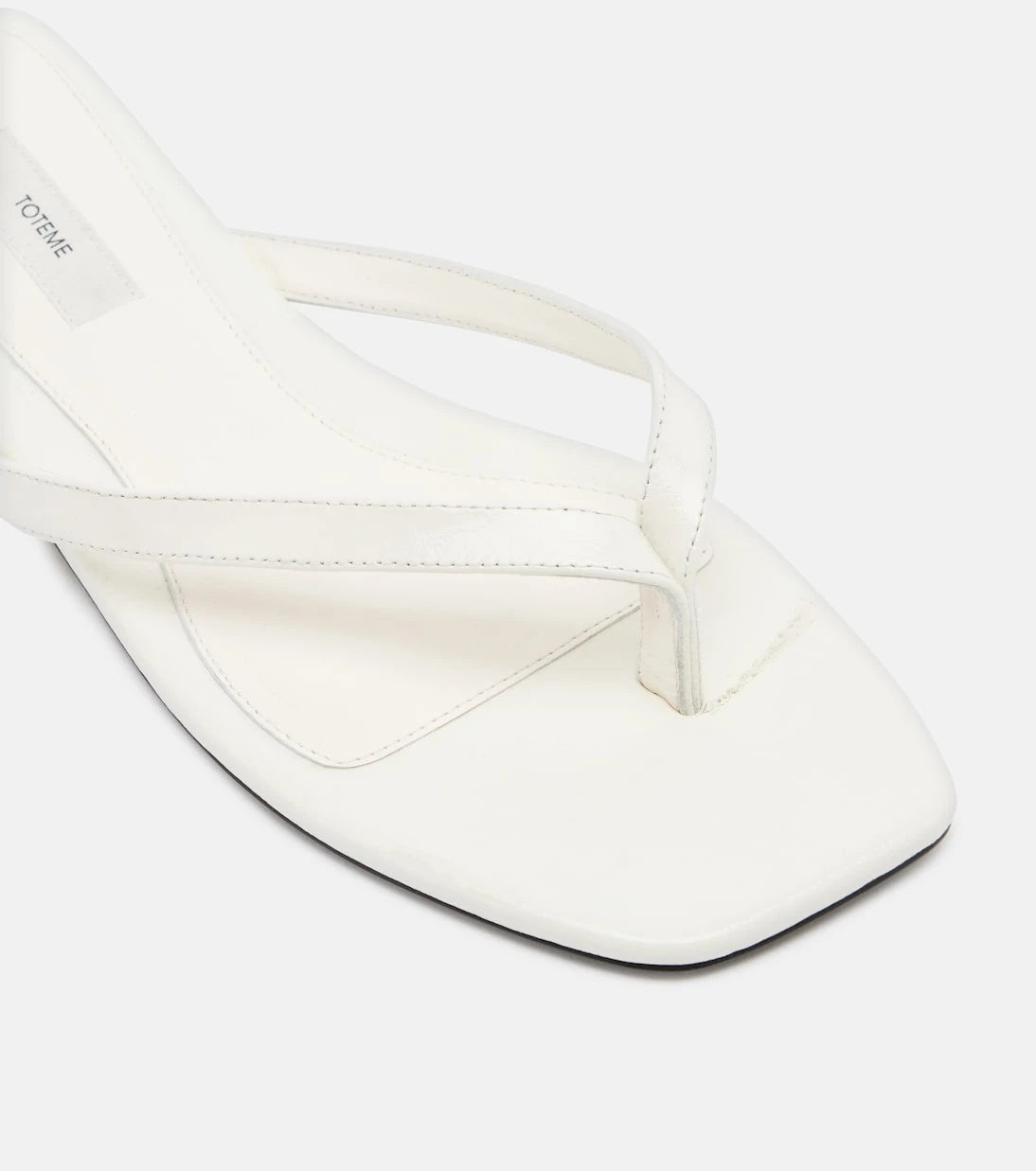 Toteme - Leather thong sandals