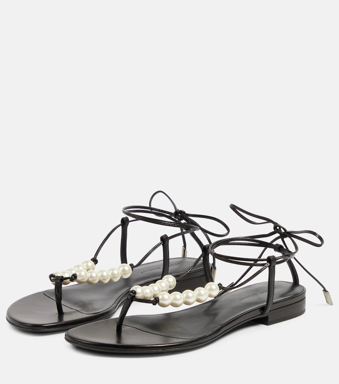 Magda Butrym - Faux pearl leather sandals