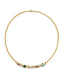 Yellow Gold, Diamond and Mixed Stone Lot N*91 Milky Way Necklace