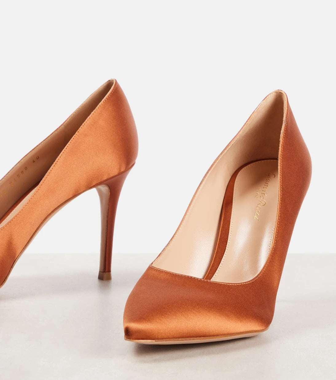 Gianvito Rossi - Gianvito 85 satin pumps
