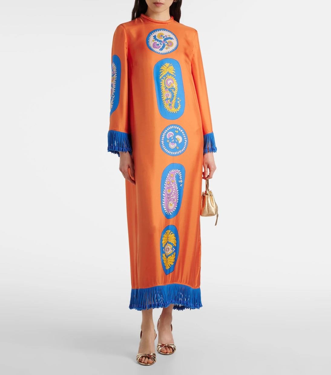 Alémais - Luis silk midi dress