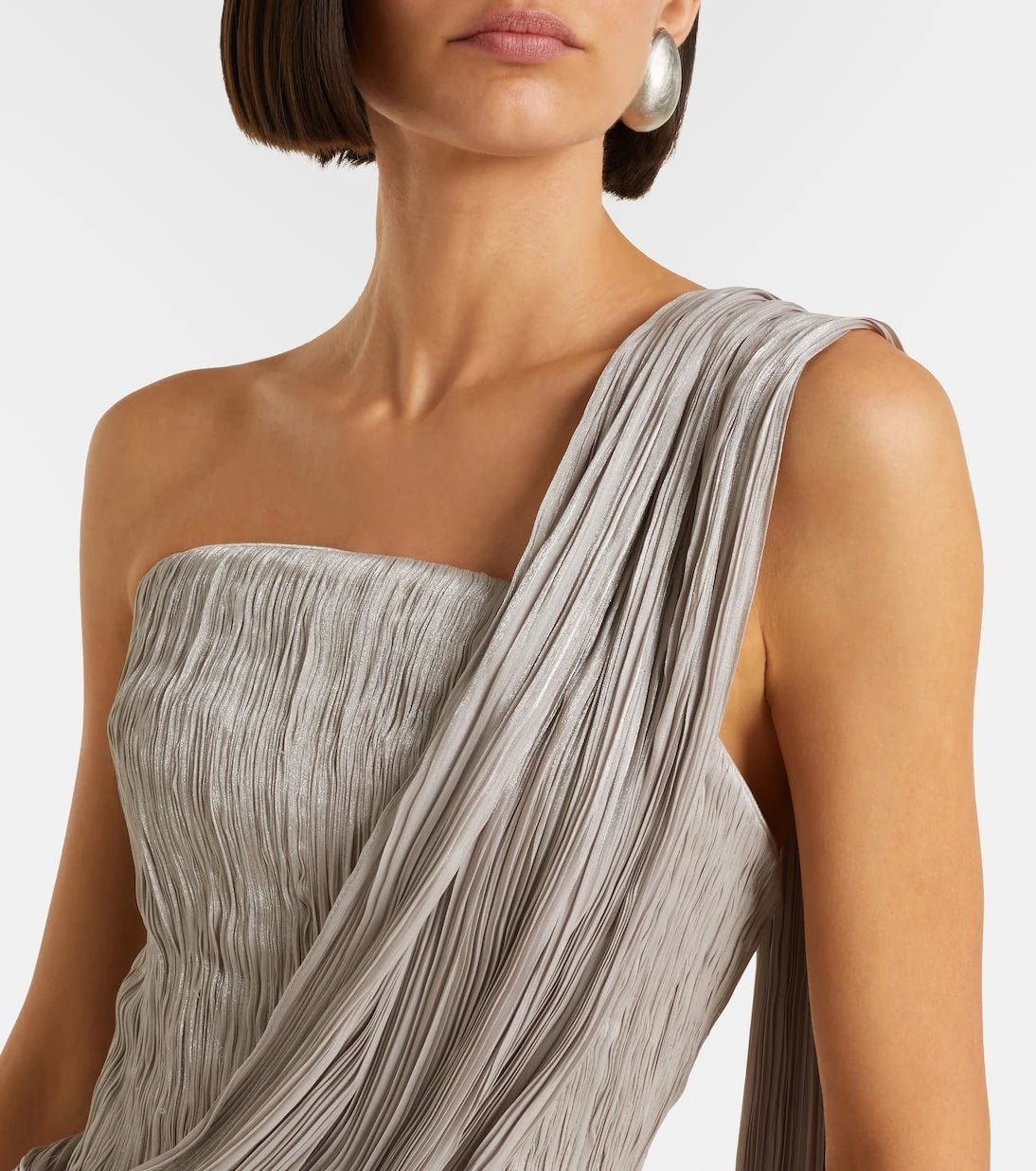 Marmar Halim - Pleated bustier gown