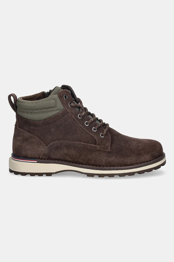 Tommy Hilfiger CORPORATE W SUEDE LACE BOOT Deri Bot