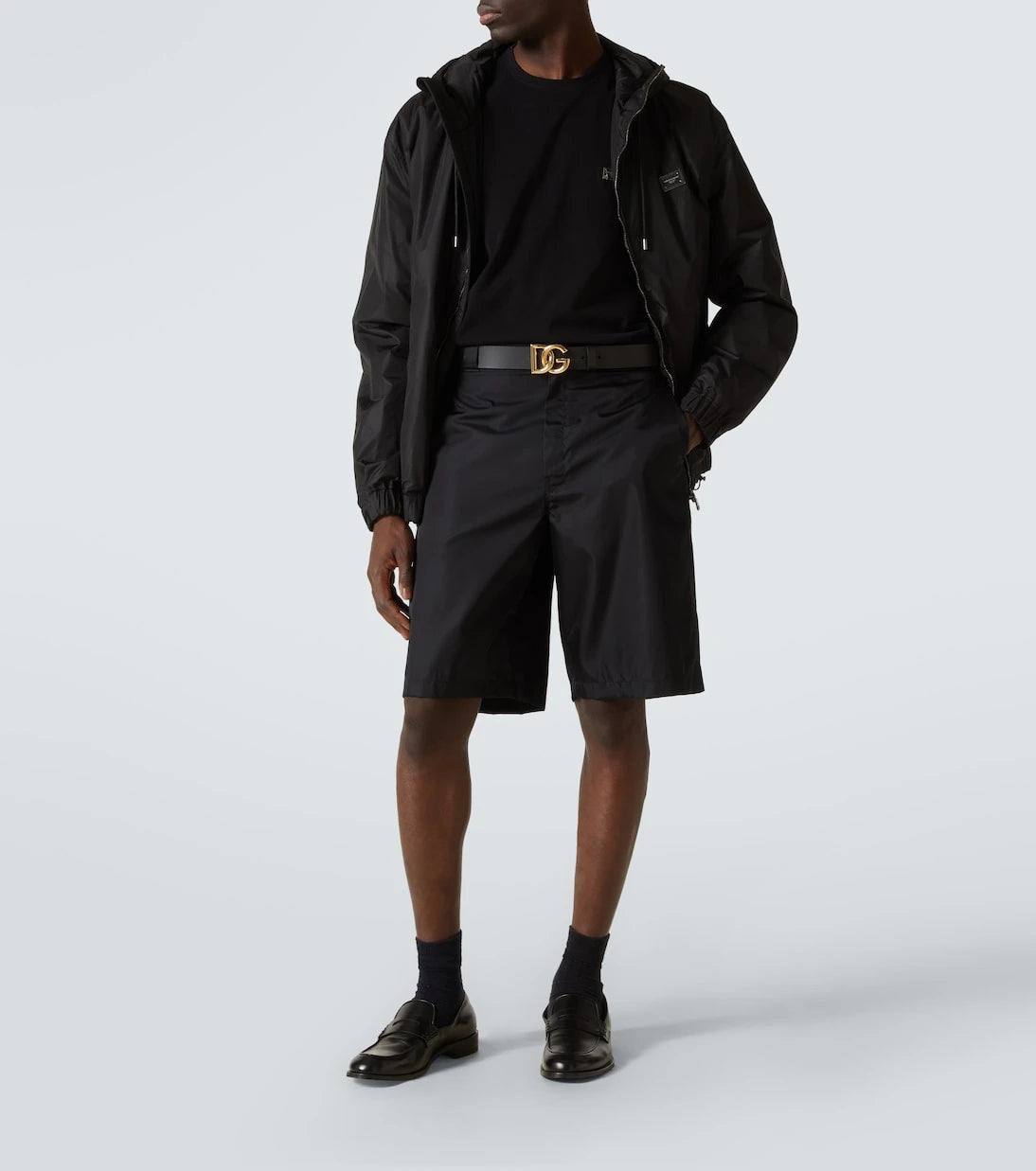 Dolce&Gabbana - تي شيرت بولو من القطن بيكيه بشعار الماركة