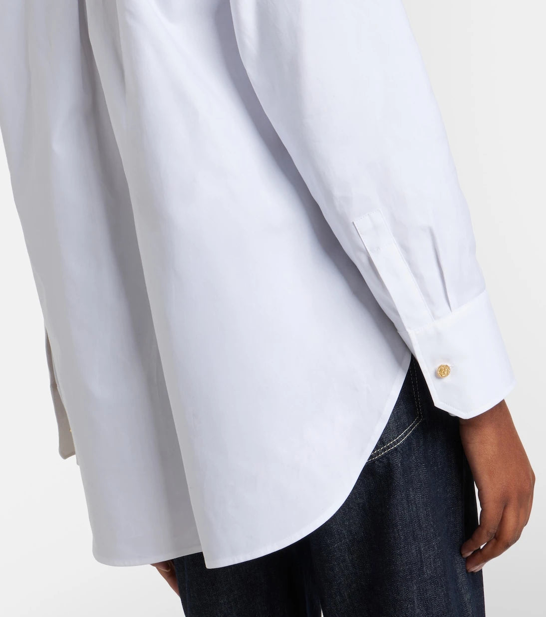 'S Max Mara - Cotton poplin Oxford shirt