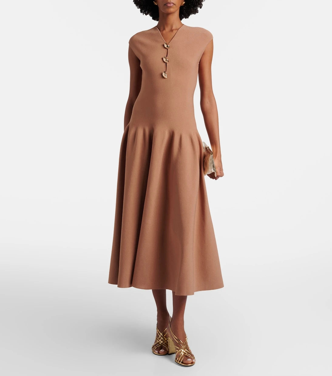 Roland Mouret - Embellished midi dress