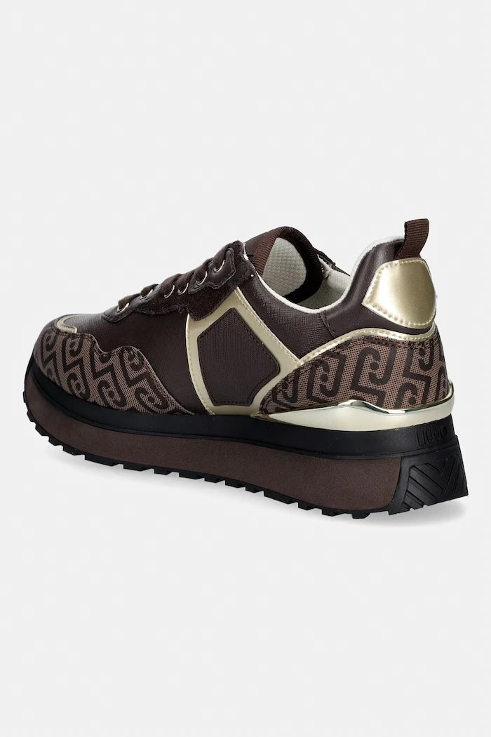 Liu Jo LIU JO MAXI WONDER 01 kadın deri sneaker