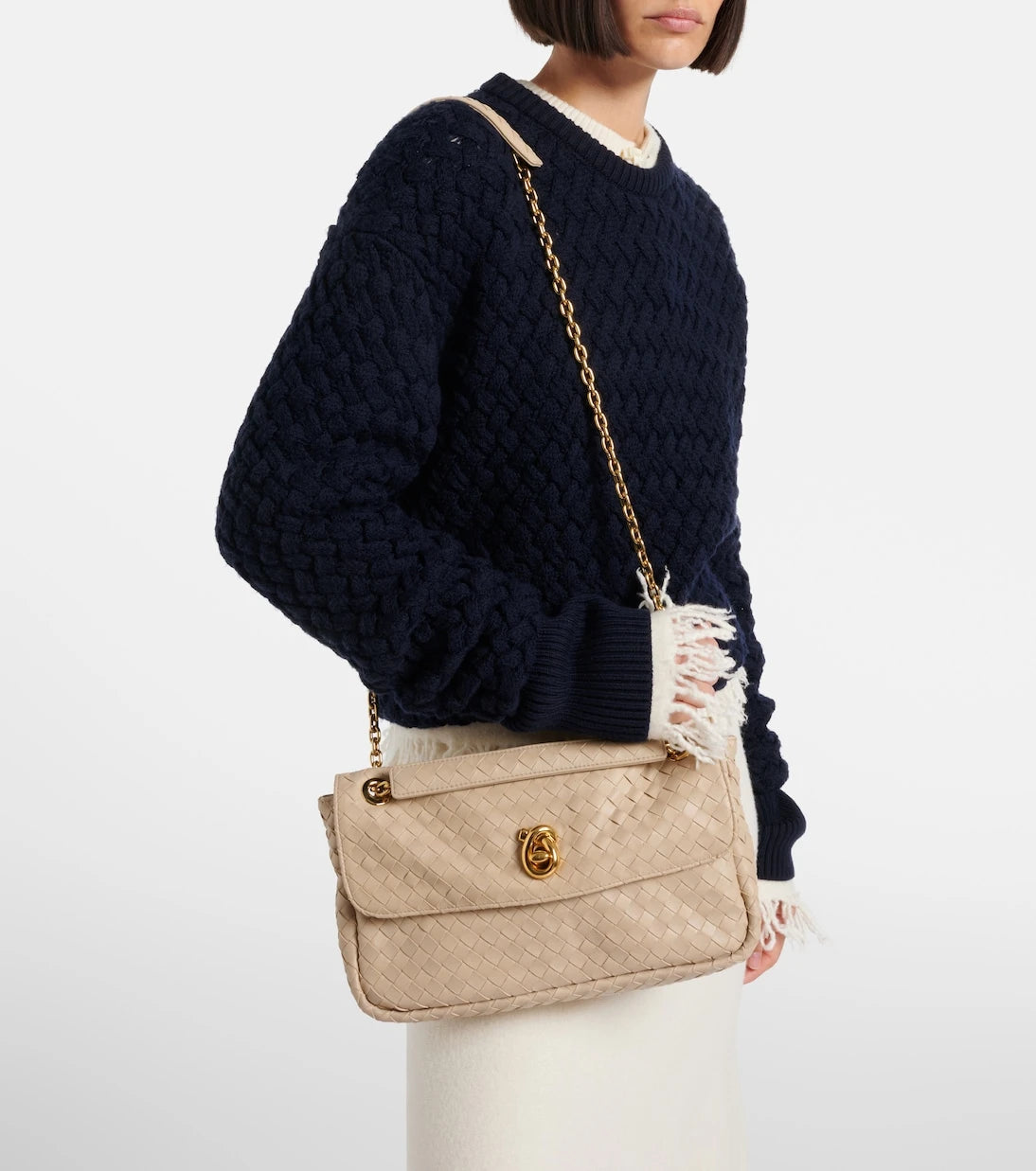 Bottega Veneta - Madison Intrecciato leather shoulder bag