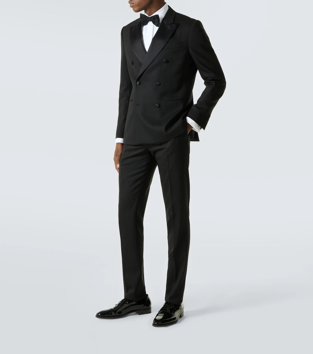 Lardini - Double-breasted wool tuxedo