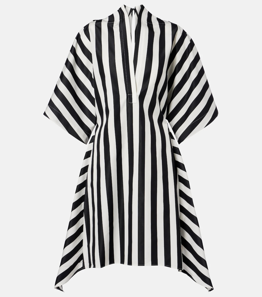 Jacquemus - Moisson çizgili pamuk ve ipek tunik