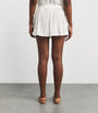 Ulla Johnson White Open-Side Nima Shorts