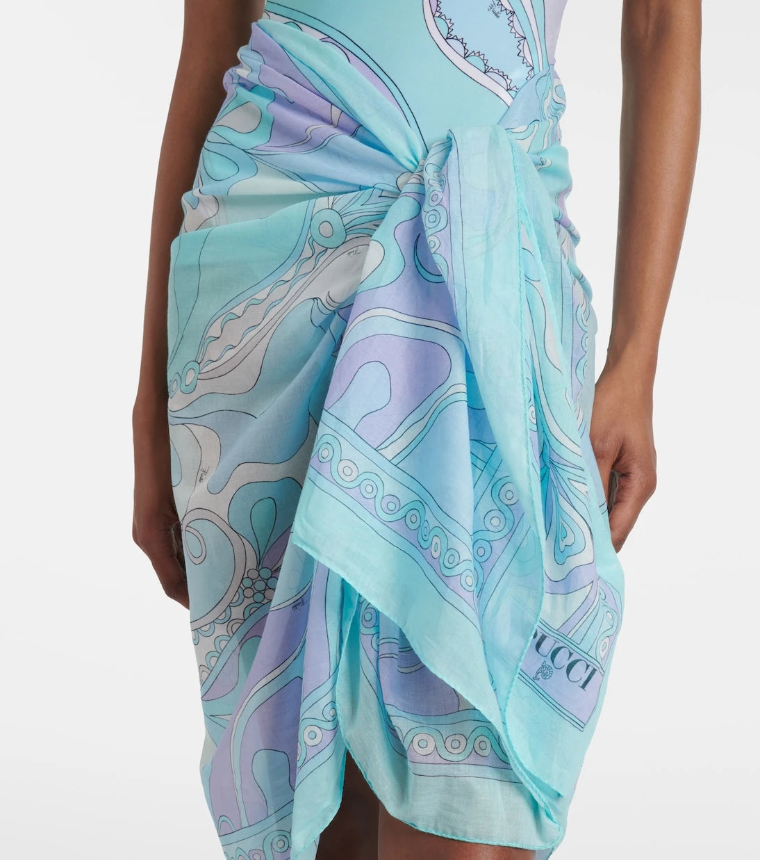 Pucci - Orchidee beach cover-up