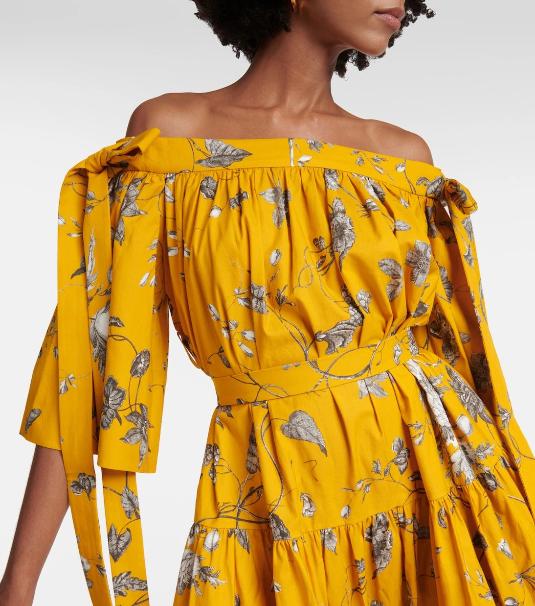 Erdem - Floral cotton maxi dress