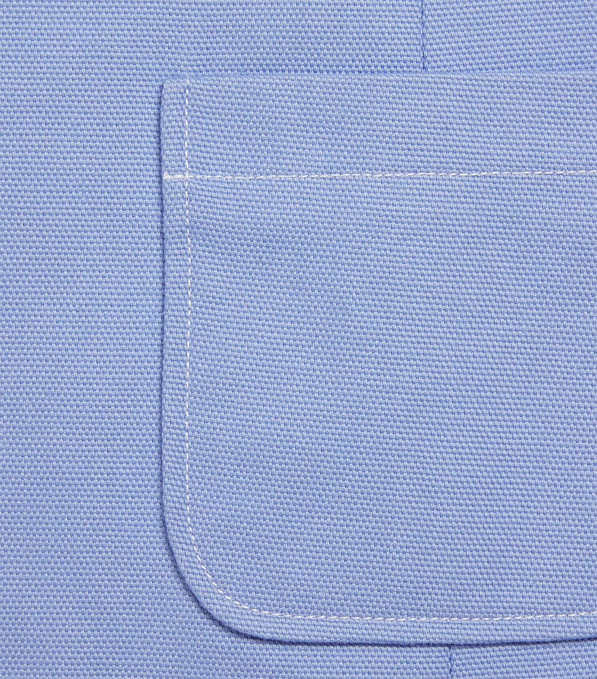 Thom Browne Kids Blue Collarless Dress (4-12 Years)