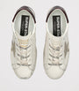 Golden Goose White Leather Super-Star Sneakers