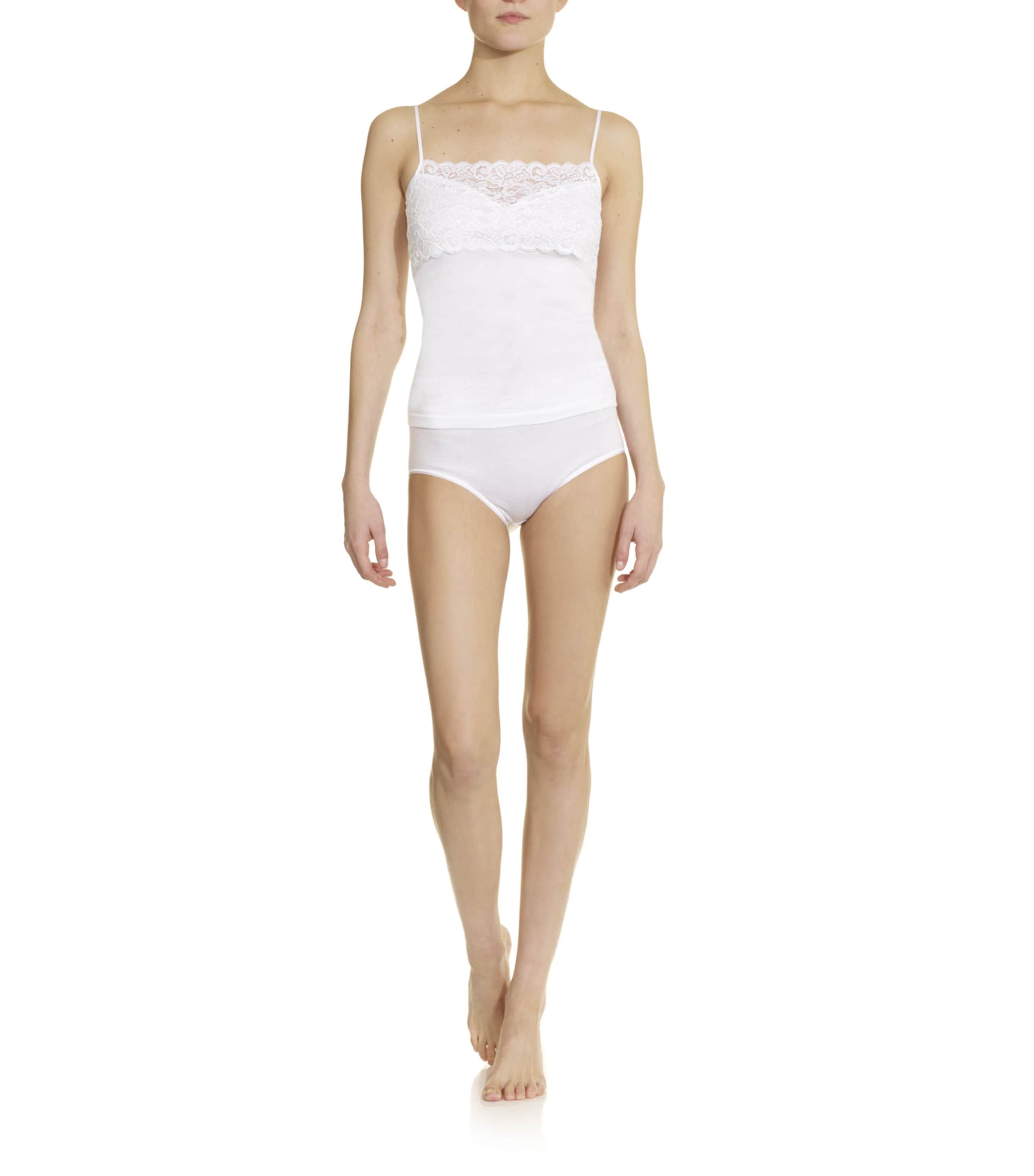 Cotton Seamless Maxi Brief WHITE