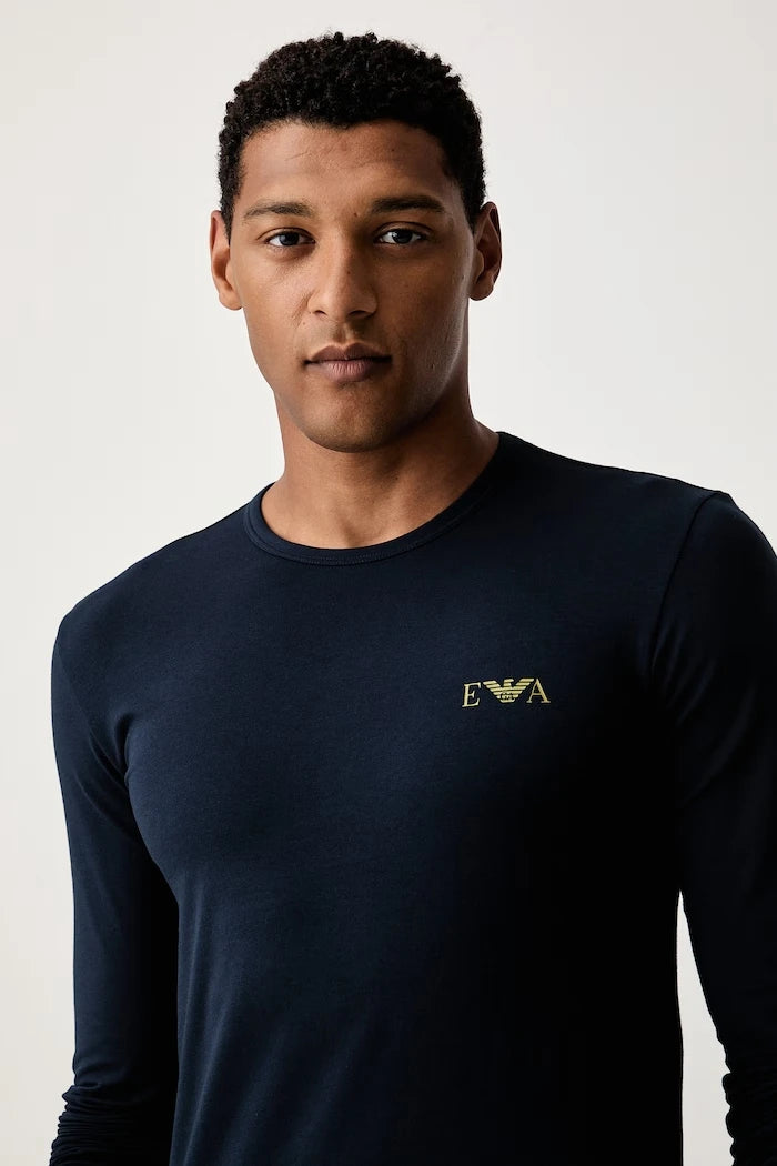 Emporio Armani Underwear Erkek Uzun Kollu Ev Bluzu