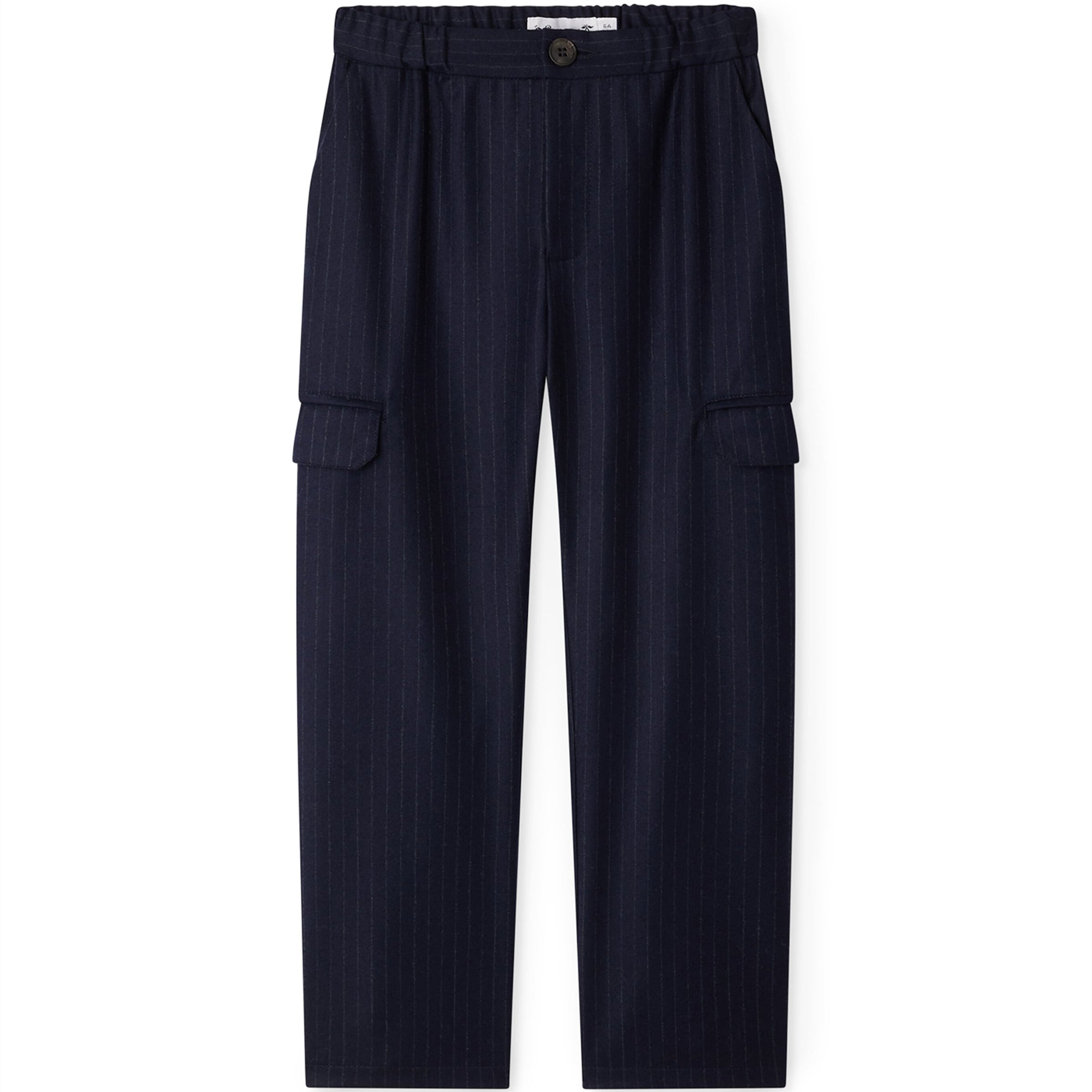 Wool Pinstripe Grant Trousers (10-14 Years)