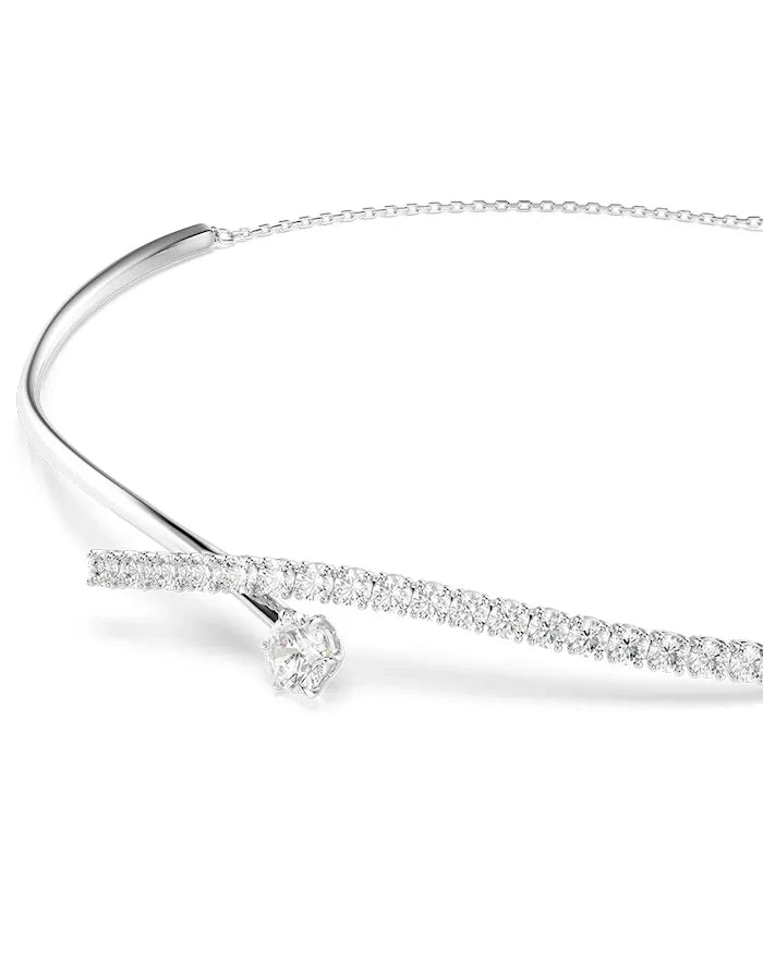 Swarovski metal zirkonlu kadın kolyesi MATRIX