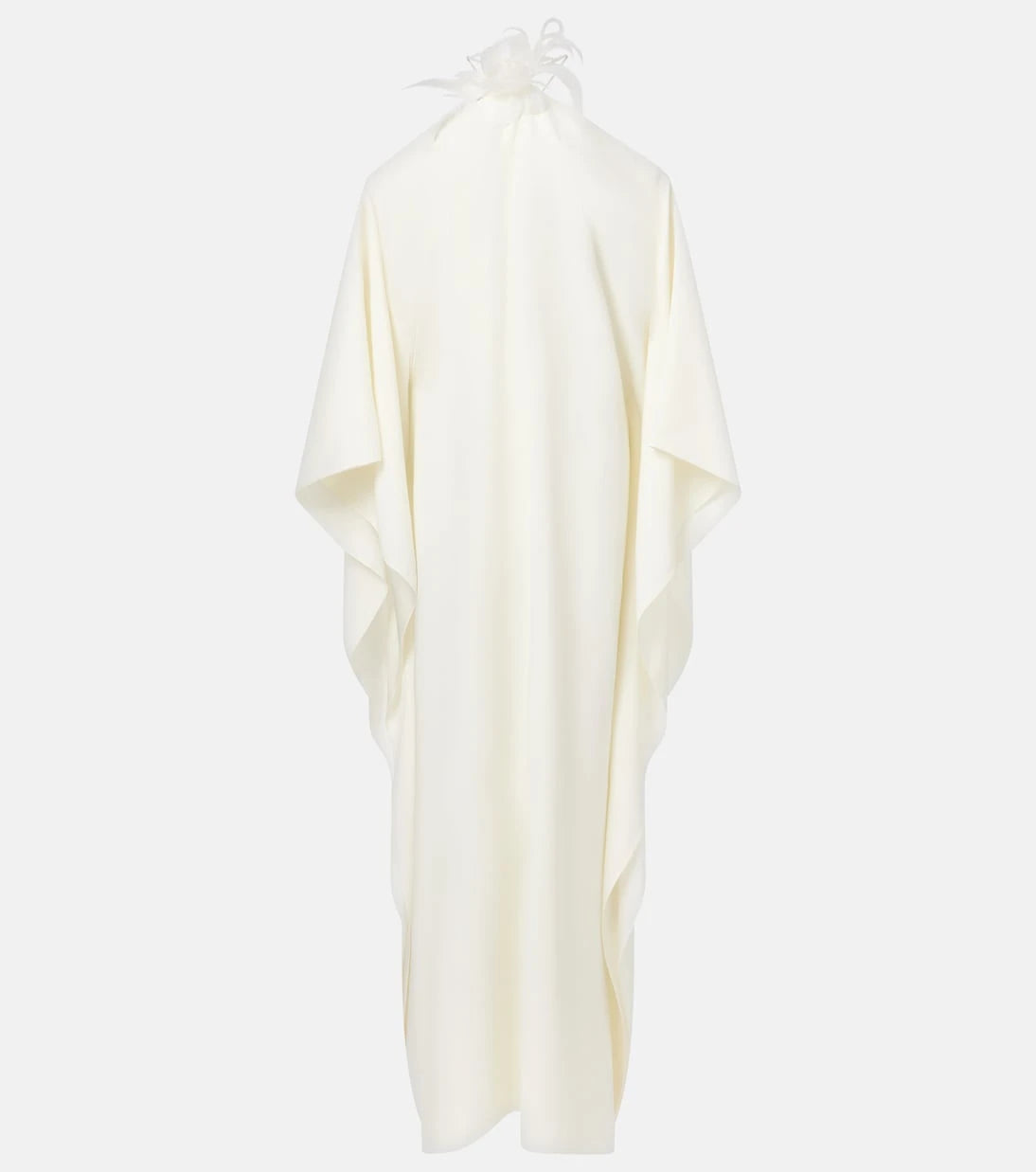 Taller Marmo - Feather-trimmed off-shoulder gown