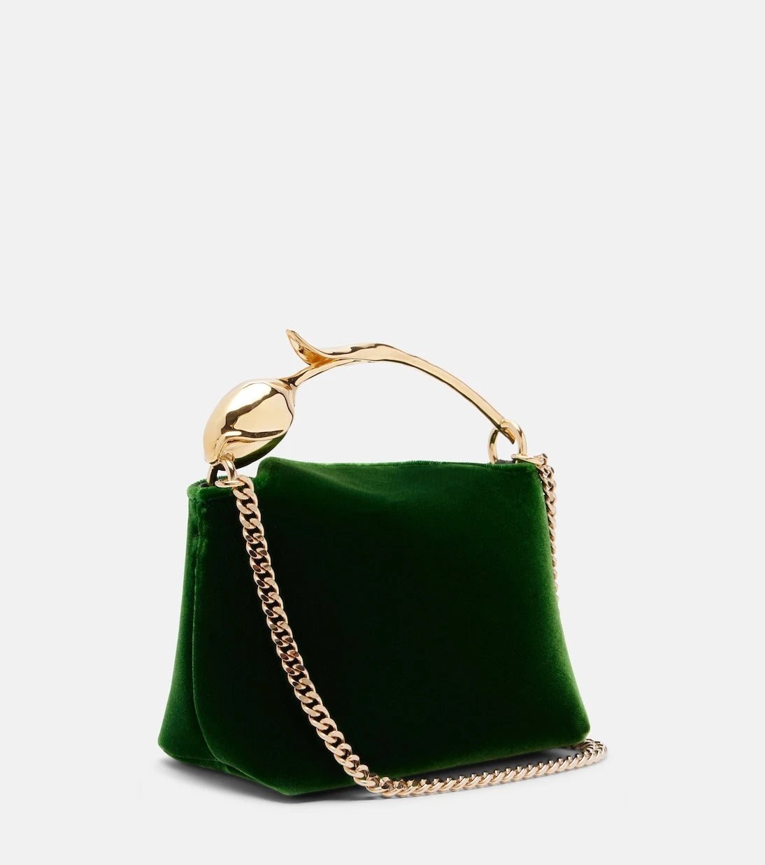 Erdem - Bloom Micro velvet top-handle bag