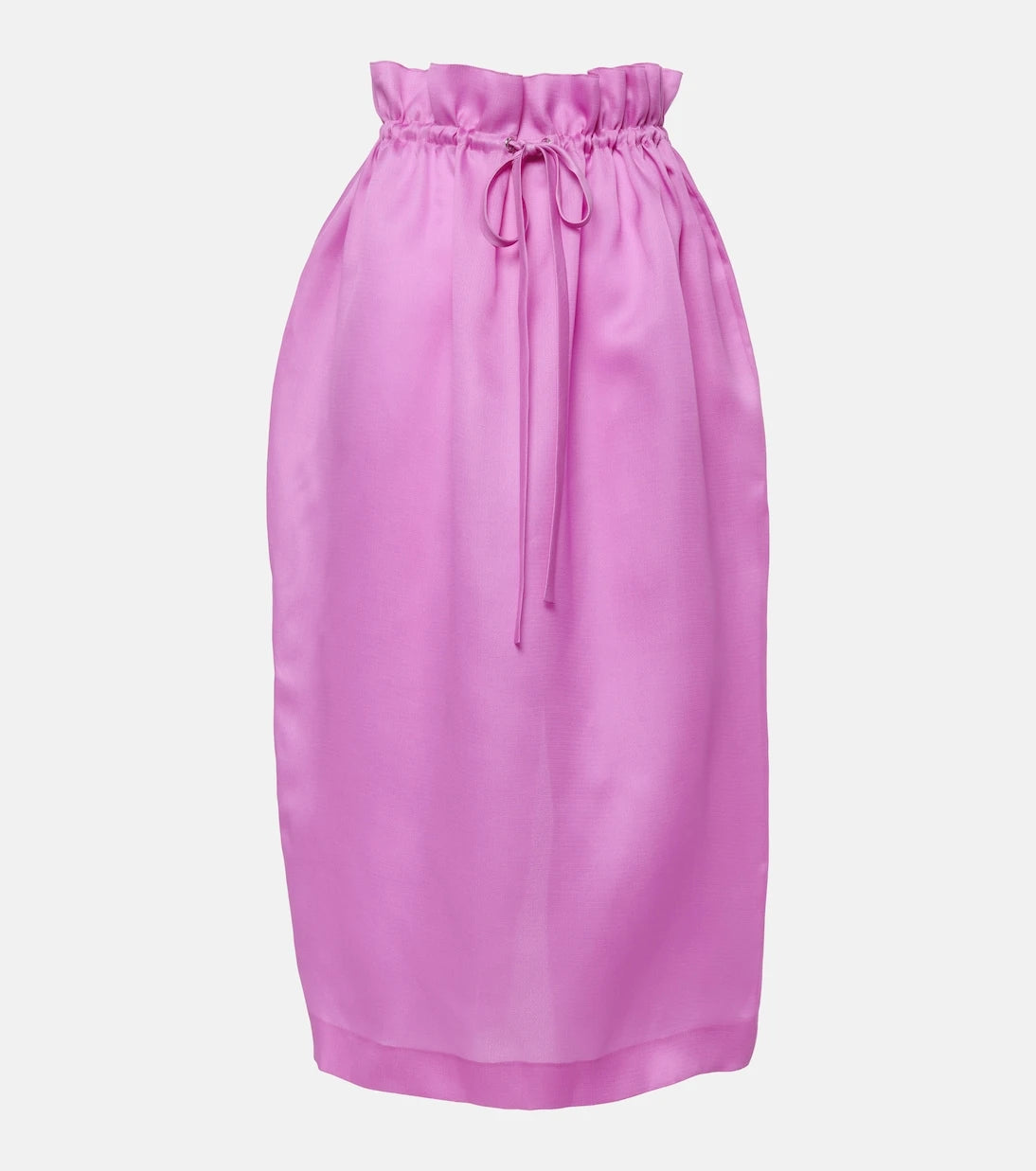 Khaite - Ember silk gazar midi skirt