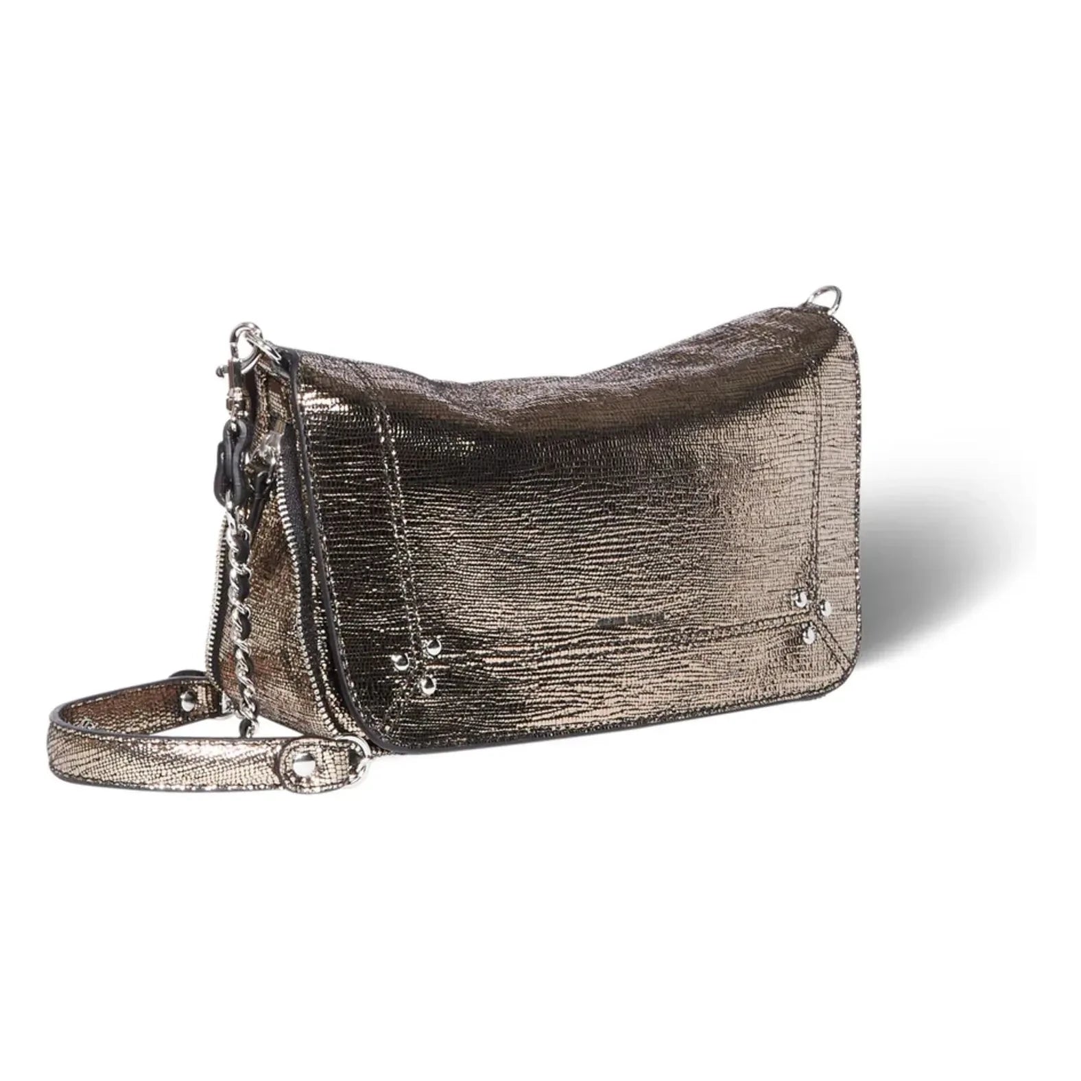 Jérôme Dreyfuss - Bag Bobi S Chèvre Lamé | Champagne