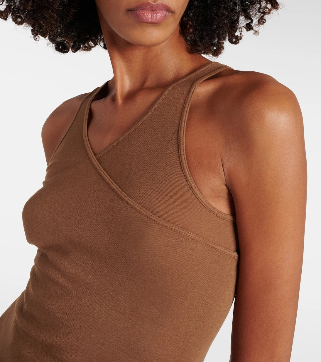 Rick Owens - DRKSHDW Double Ziggy cotton tank top