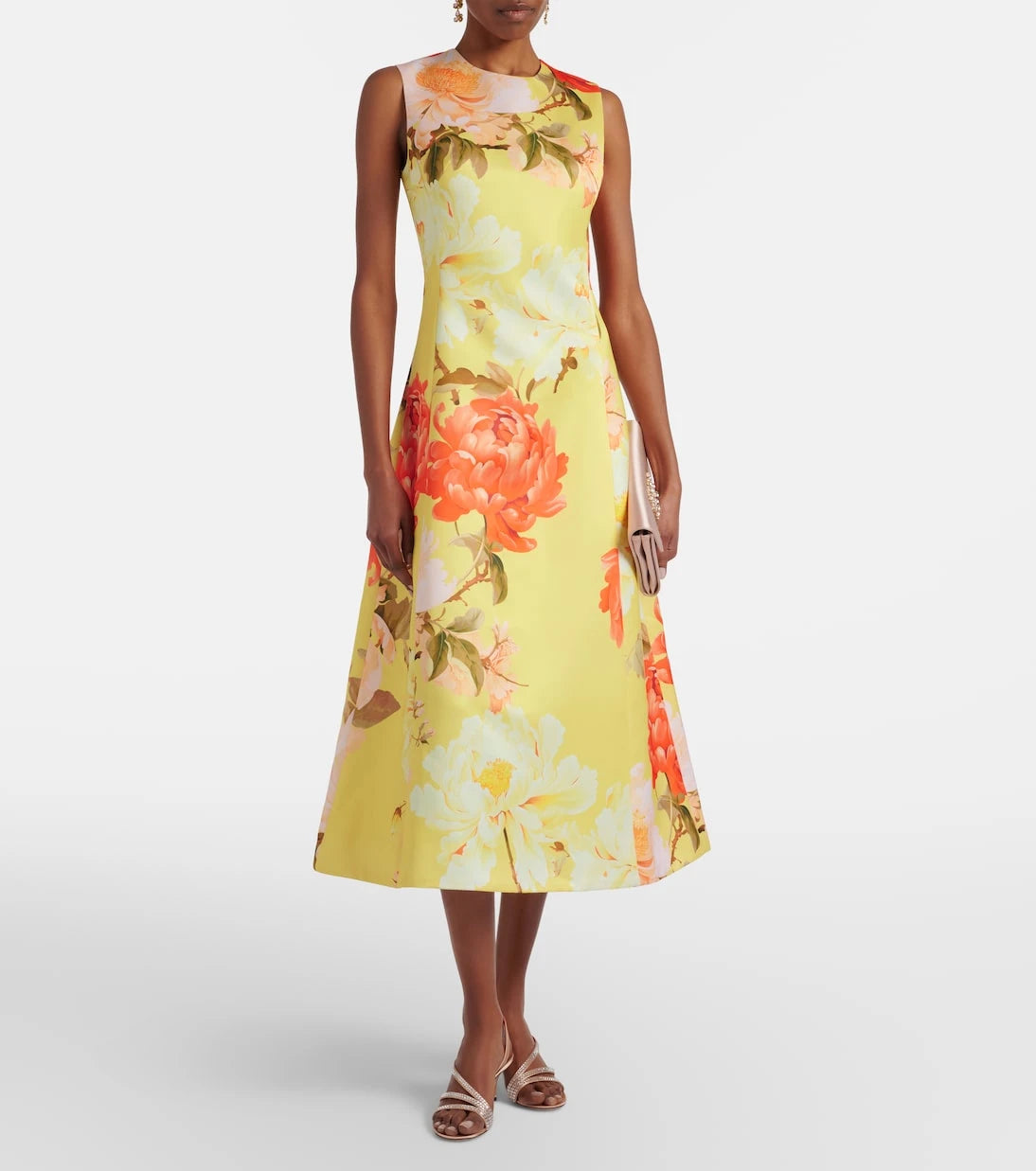 Leo Lin - Cleo floral midi dress