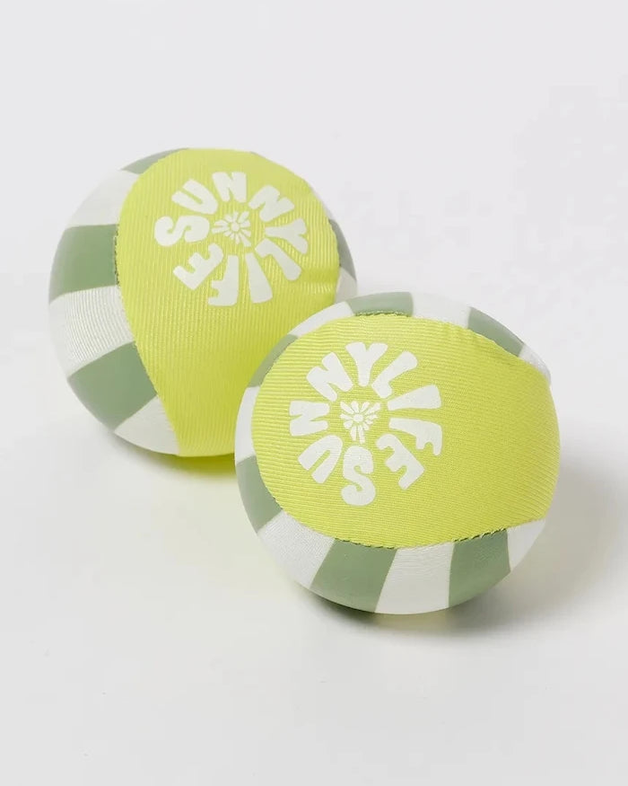 SunnyLife Skim Ball Set Tides Out Citrus Plaj Topu (2 Adet)