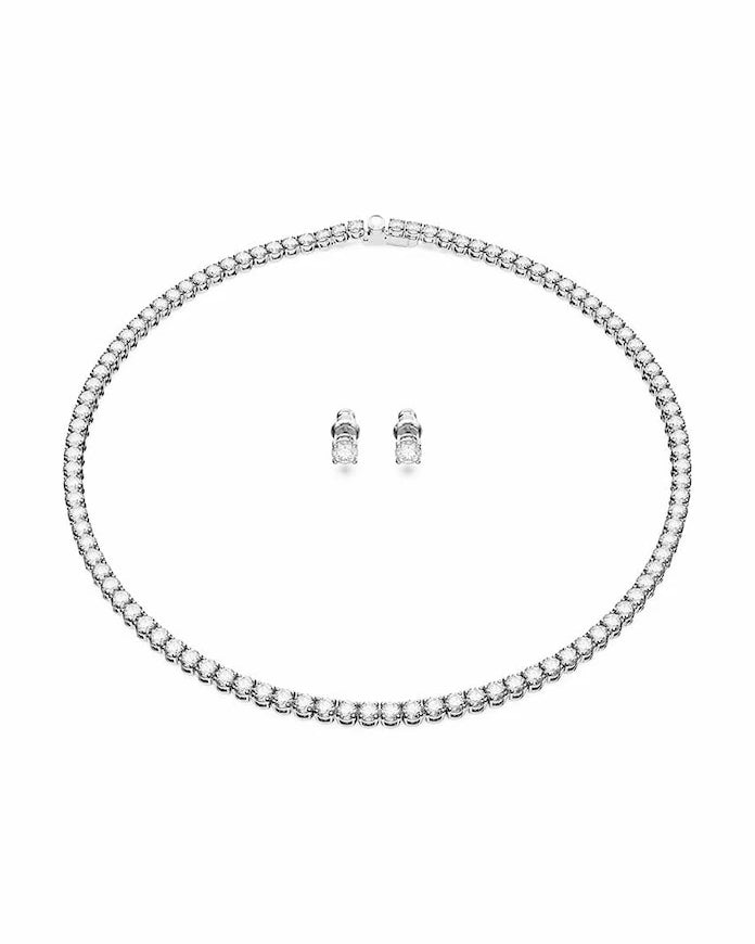Колие и обици Swarovski 5647730 RE MATRIX