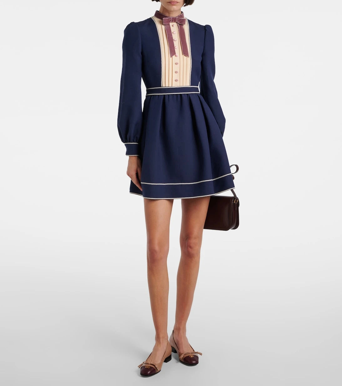 Valentino Garavani - Valet Du Roi leather ballet flats