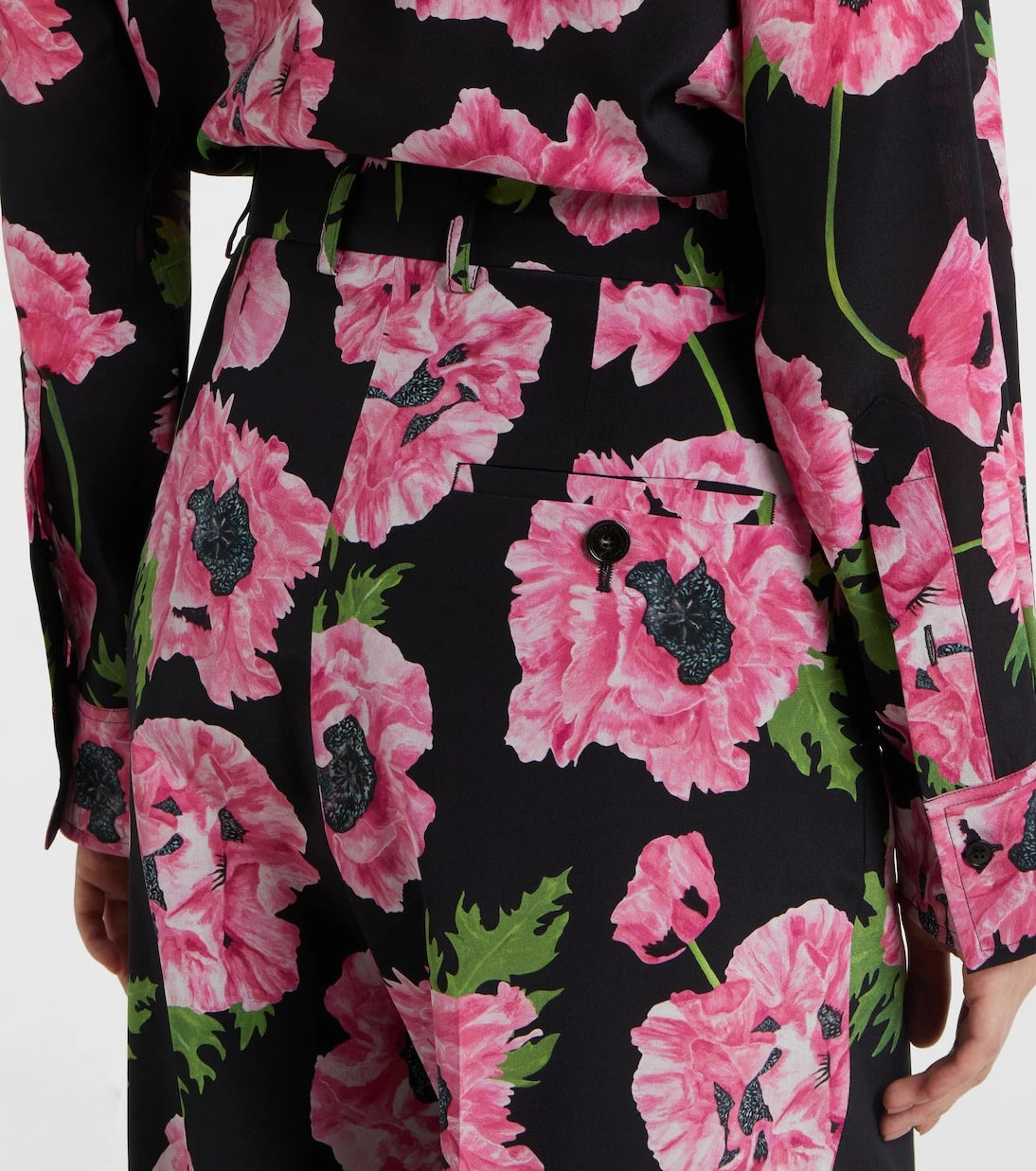 Stella McCartney - Poppy floral wide-leg pants