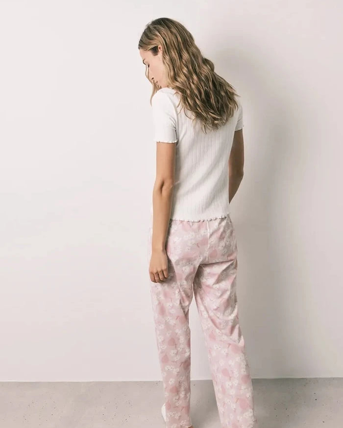 women'secret iki parçalı pamuklu kadın pijama seti