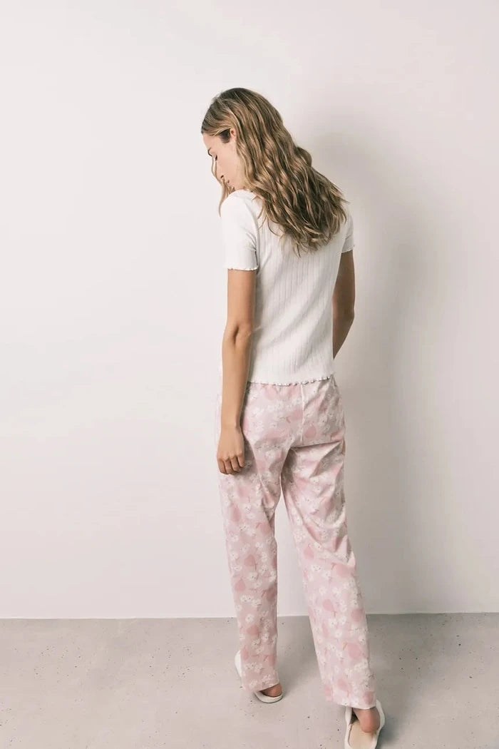 women'secret iki parçalı pamuklu kadın pijama seti