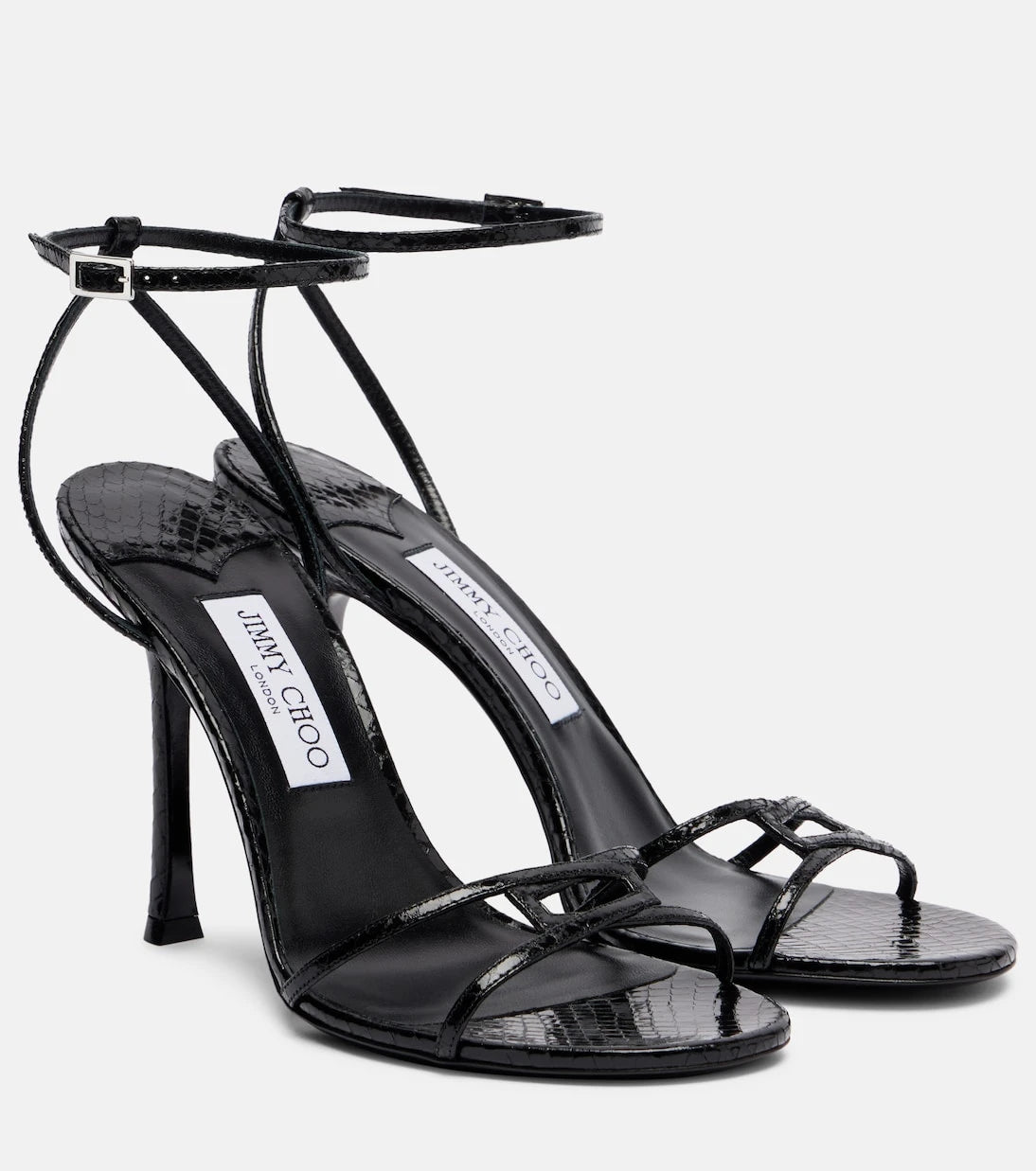 Jimmy Choo - Leo 100 leather sandals