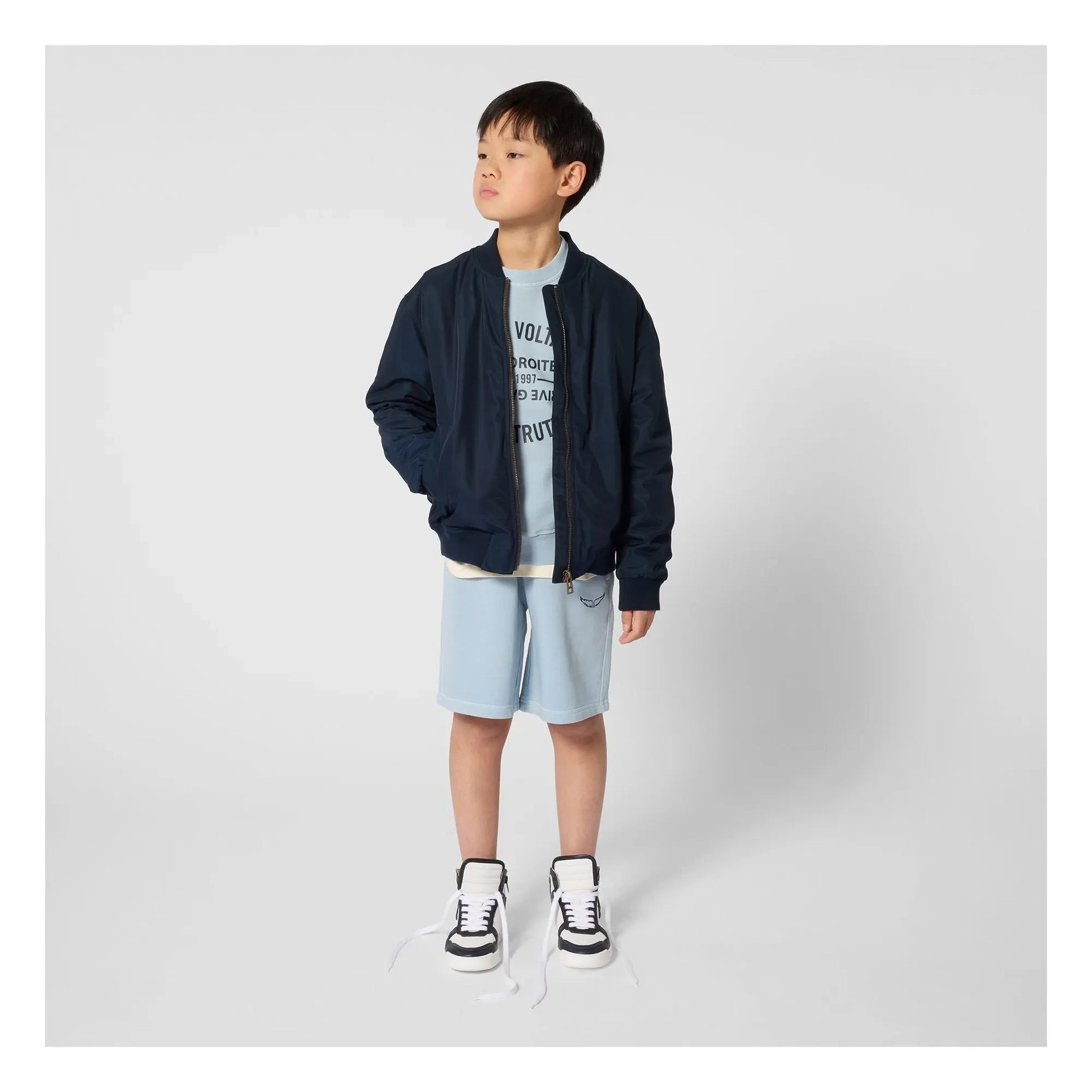 Zadig & Voltaire - Sweat Logo Art Is Truth | Pale blue