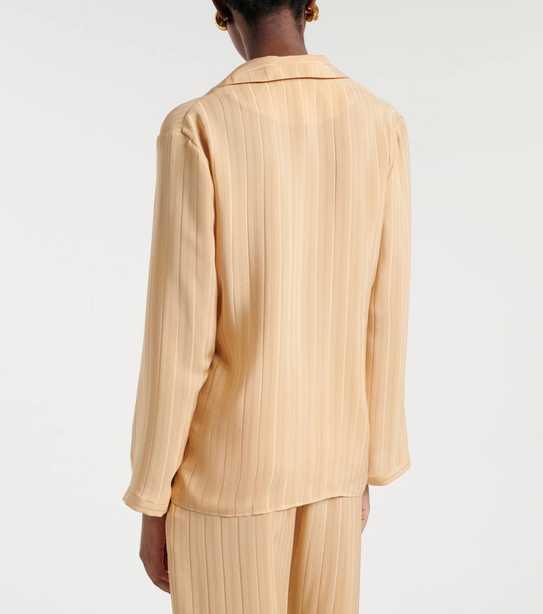 Saint Laurent - Striped silk shirt