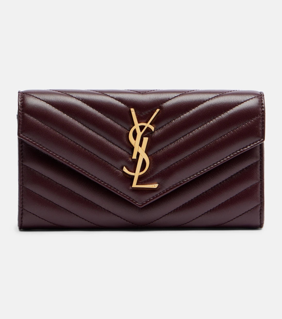 Saint Laurent - Cassandre matelassé leather wallet