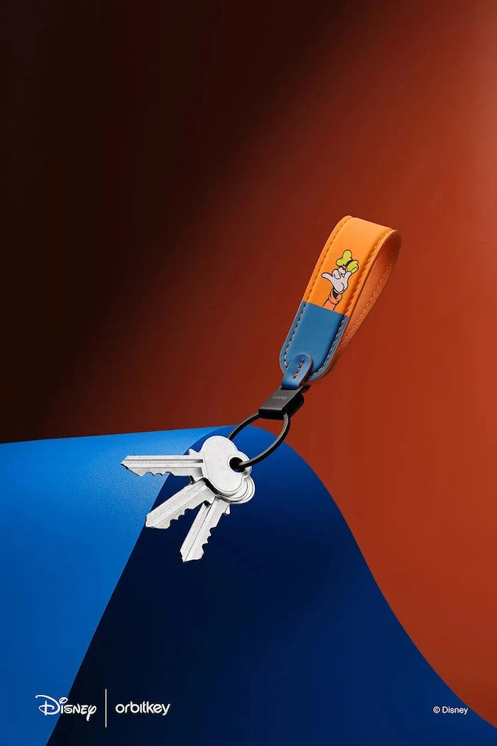 Orbitkey doğal deri anahtarlık 3,5 x 1,6 x 11,8 cm