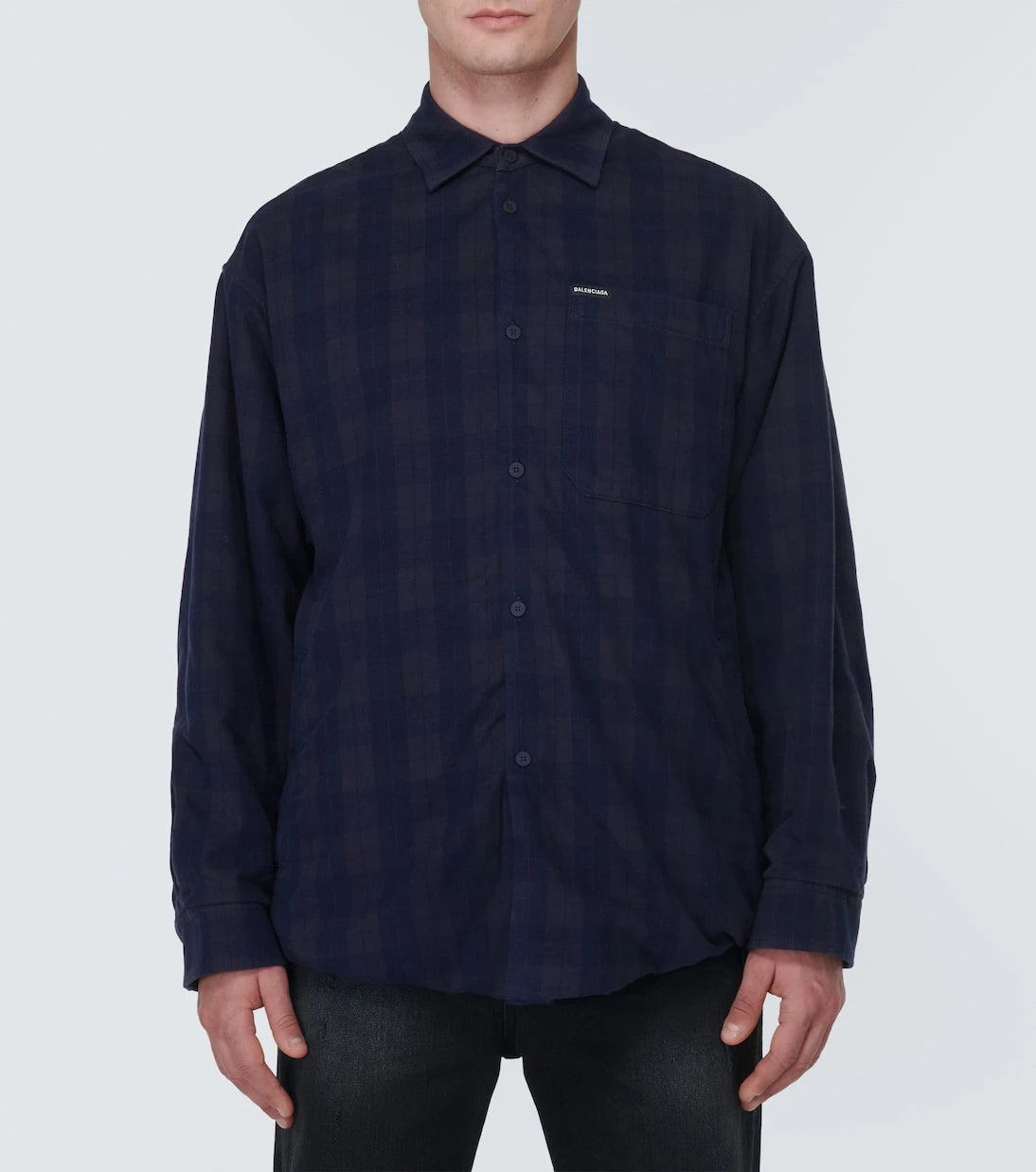 Balenciaga - Lined cotton shirt