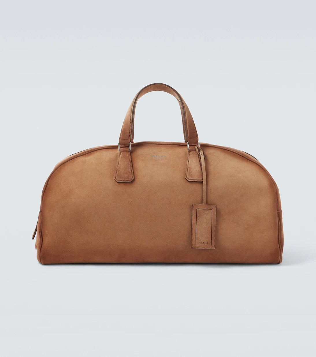 Prada - Suede duffel bag