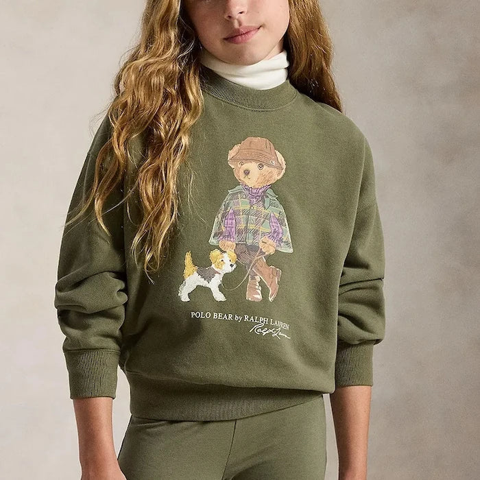 Pamuklu çocuk sweatshirt
