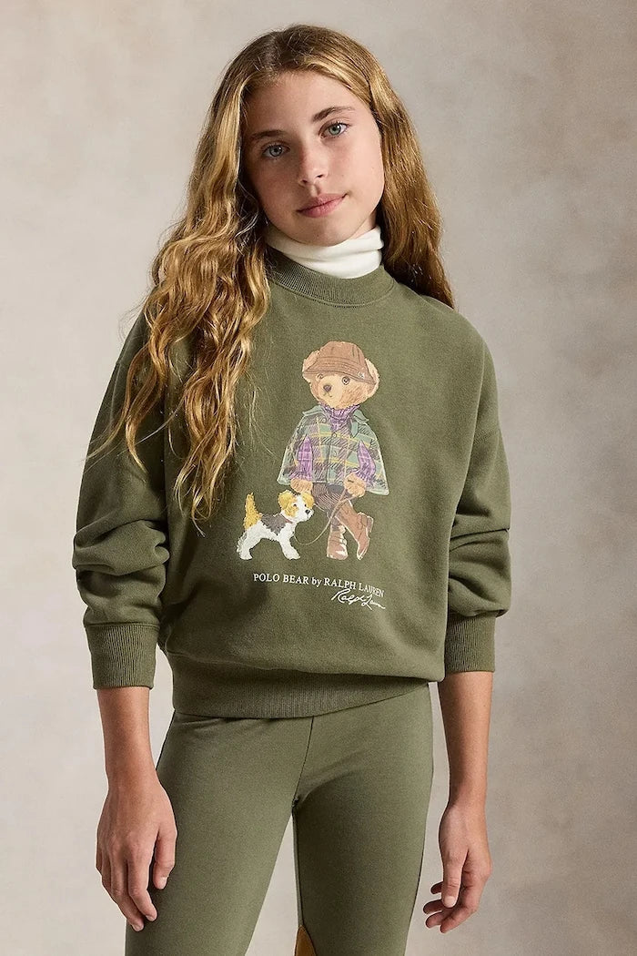 Pamuklu çocuk sweatshirt