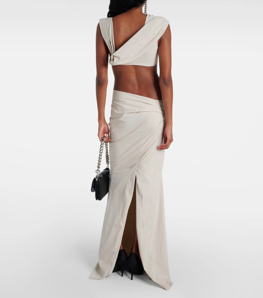 Entire Studios - Structured high-rise maxi skirt