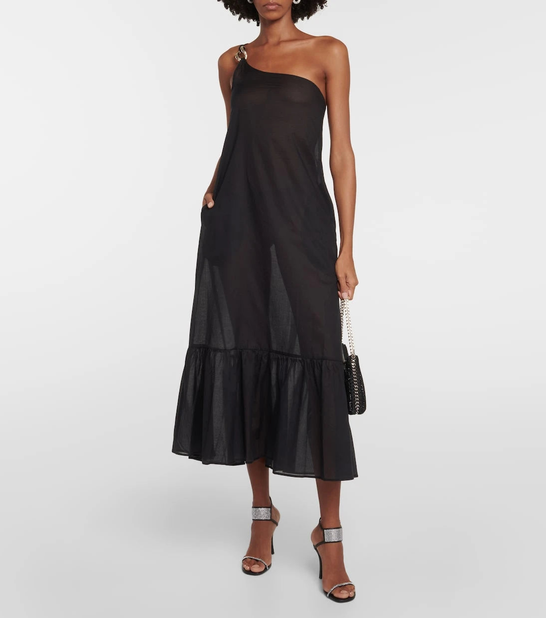Stella McCartney - Falabella cotton midi dress